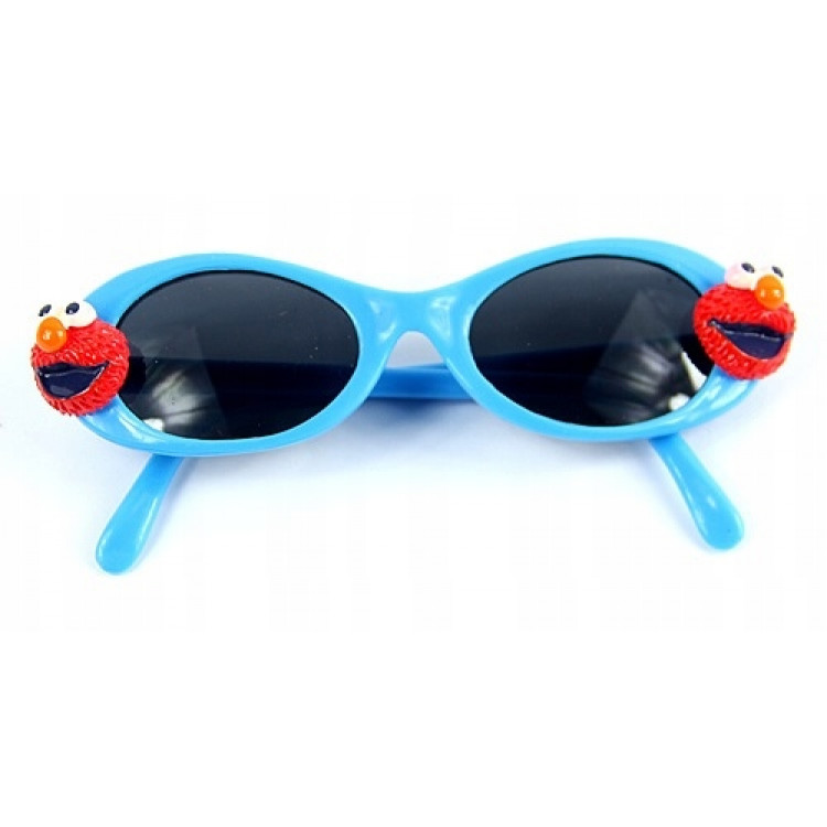 Detské slnečné okuliare Sezamová ulica Elmo modré 